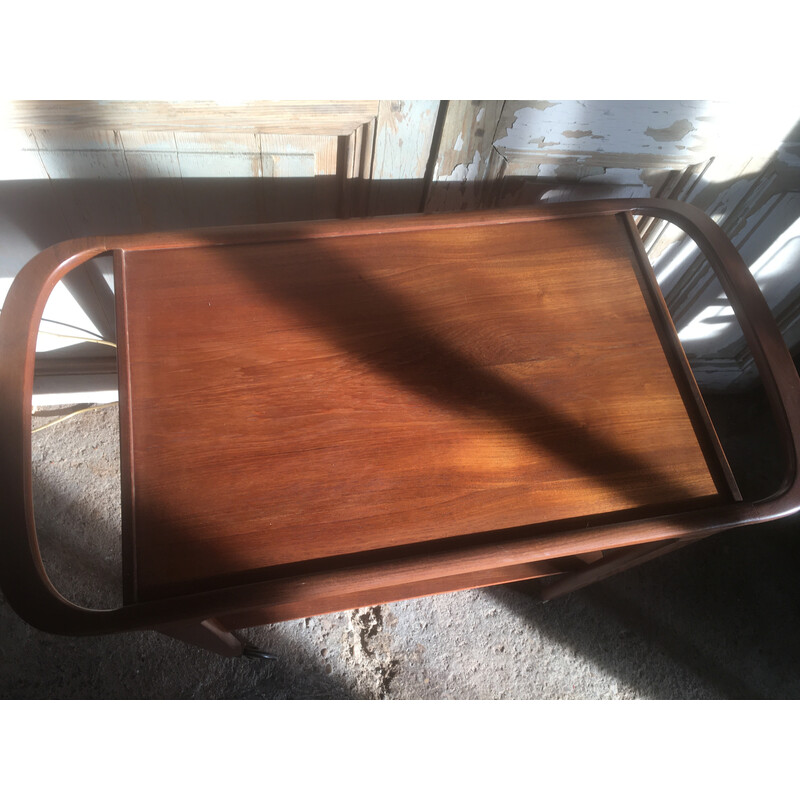 Vintage teak serving trolley, 1960