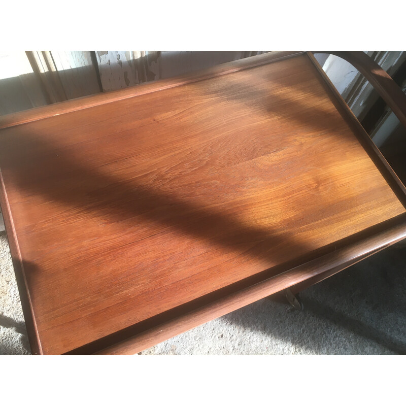 Vintage teak serving trolley, 1960