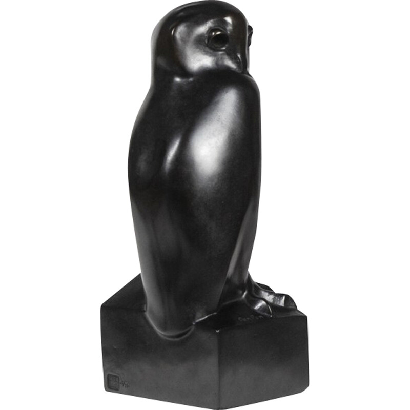 Vintage “Little Grand Duke” bronze sculpture by François Pompon for Atelier Valsuani, 2006