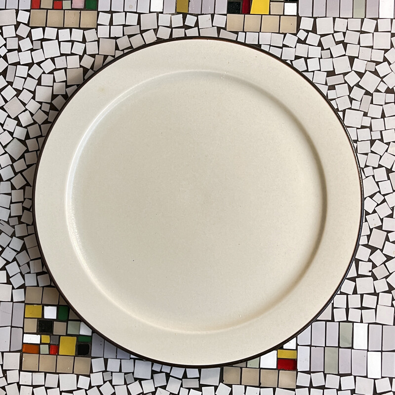 Vintage Terra Campagna dinner plate by W. Karnagel for Rosenthal Studio-line, Germany 1970