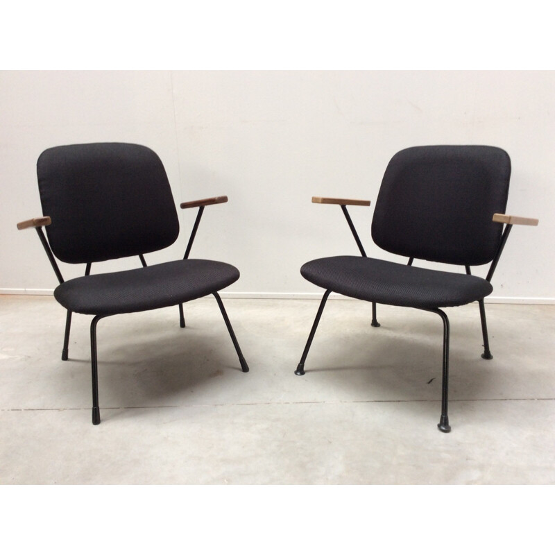 Pair of armchairs by Willem Hendrick Gispen - 1950s