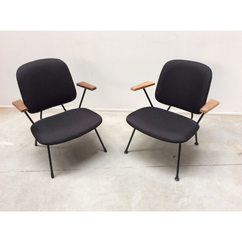 Pair of armchairs by Willem Hendrick Gispen - 1950s