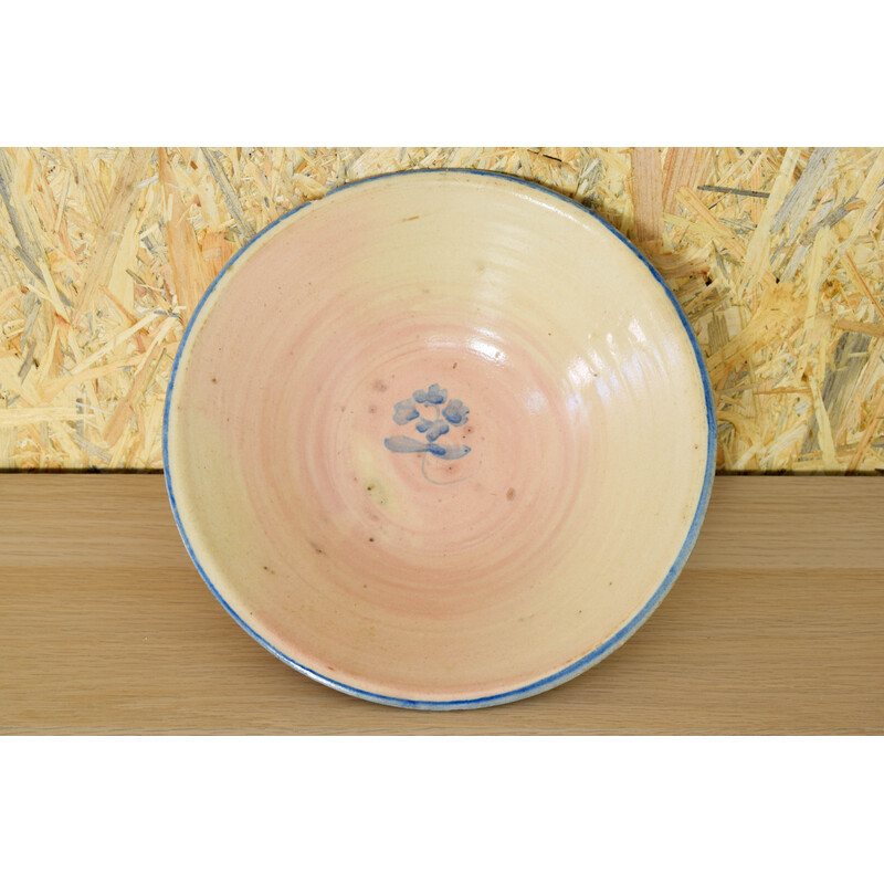 Vintage Lebrillo ceramic plate, Spain