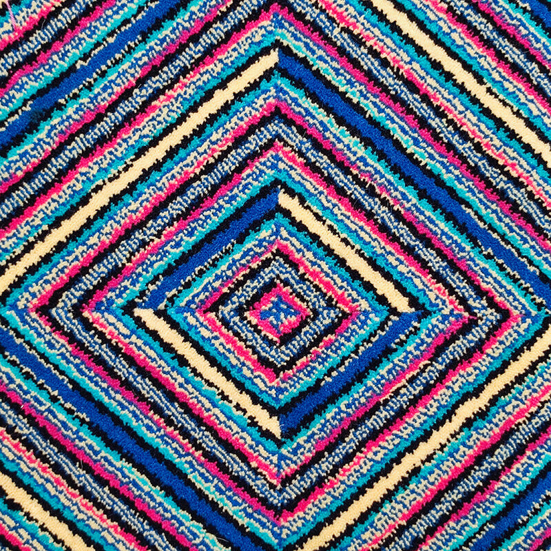 Vintage wollen tapijt van Ottavio Missoni, Italië 1990