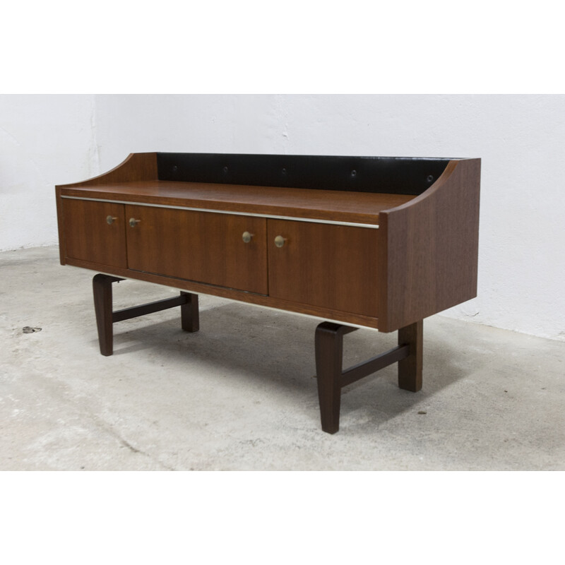 Enfilade basse vintage en teck, 1960