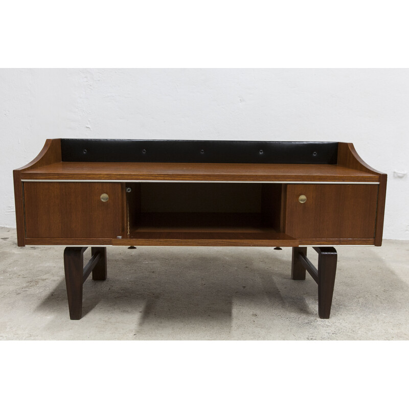 Enfilade basse vintage en teck, 1960