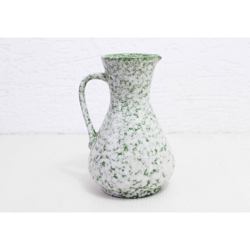 Vase pichet vintage en céramique pour Jasba, Allemagne 1970