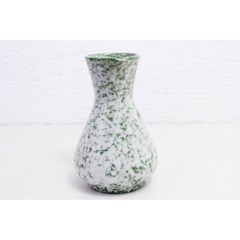 Vase pichet vintage en céramique pour Jasba, Allemagne 1970