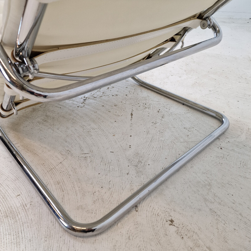 Vintage lounge chair model 242 by Mies Van Der Rohe for Knoll International, United States 1980