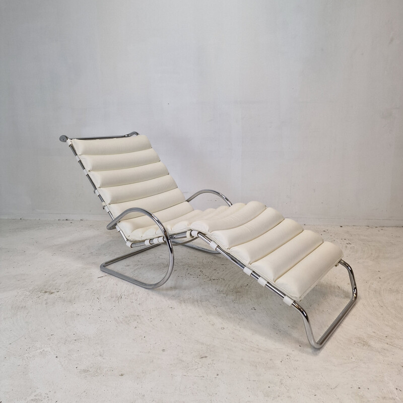 Vintage-Liegestuhl Modell 242 von Mies Van Der Rohe für Knoll International, USA 1980