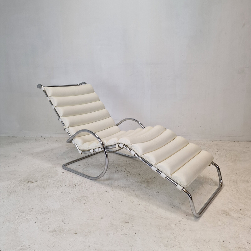 Vintage lounge chair model 242 by Mies Van Der Rohe for Knoll International, United States 1980