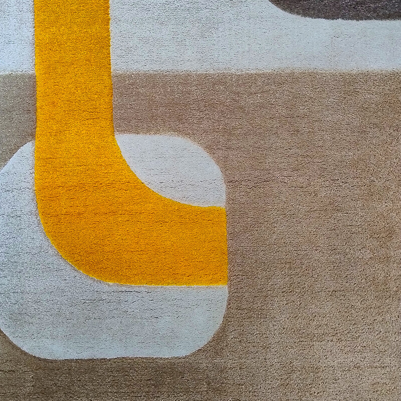 Vintage Twist rug in pure wool for Paracchi, Italy 1970