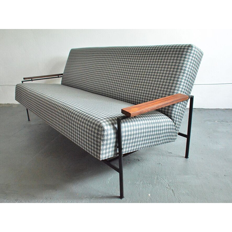 Light grey lotus sofa by Rob Parry - 1960s