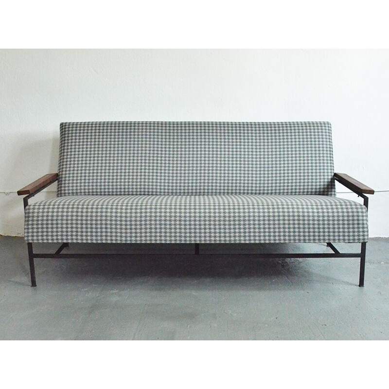 Light grey lotus sofa by Rob Parry - 1960s