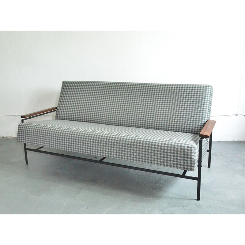 Light grey lotus sofa by Rob Parry - 1960s