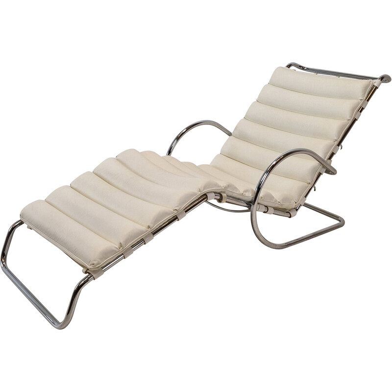 Vintage lounge chair model 242 by Mies Van Der Rohe for Knoll International, United States 1980