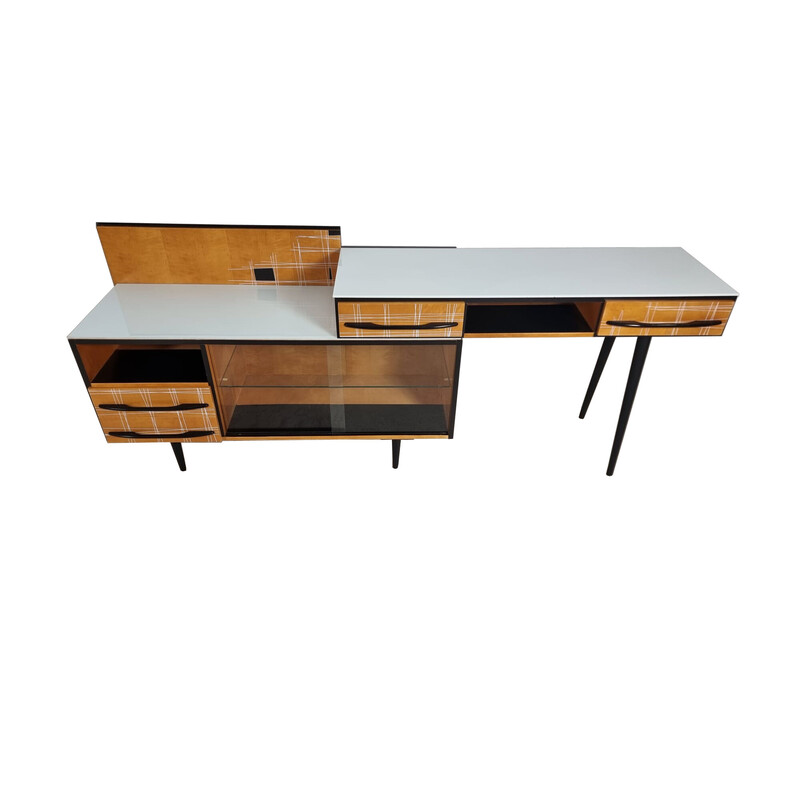 Pair of vintage desks by Mojmir Pozar for Up Závody, 1960