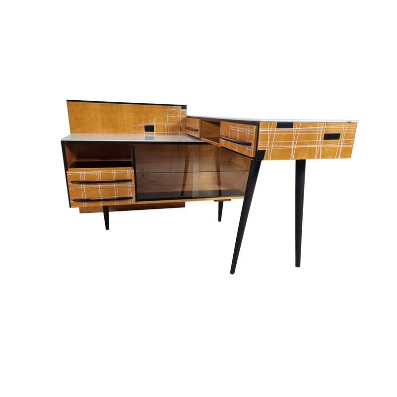 Pair of vintage desks by Mojmir Pozar for Up Závody, 1960