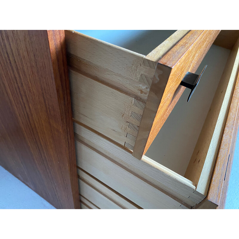 Vintage teak chest of drawers, 1960