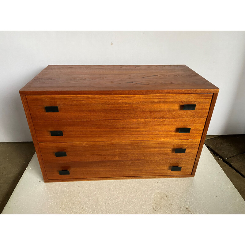 Vintage teak chest of drawers, 1960