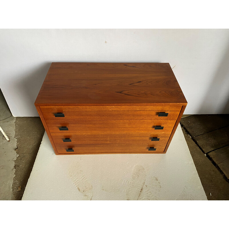 Vintage teak chest of drawers, 1960