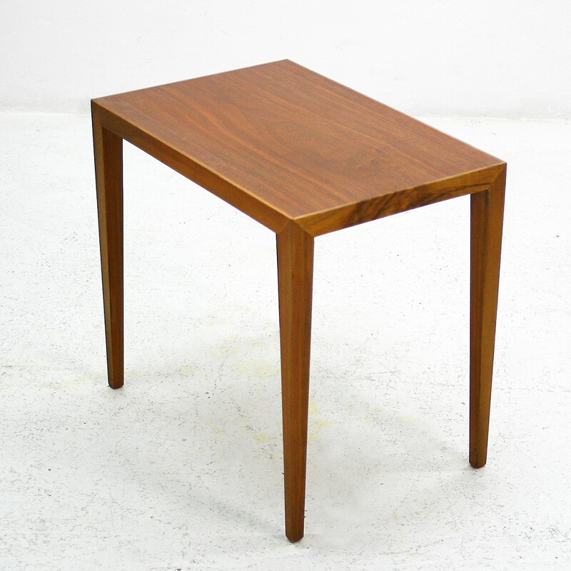 Walnut side table - 1960s