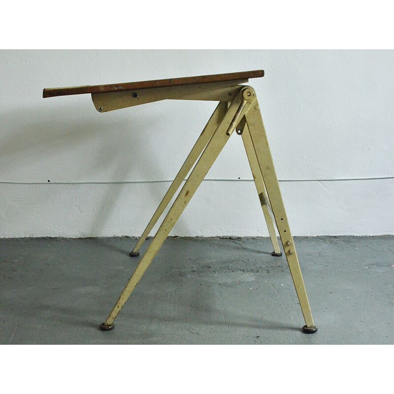 Mid-century industrial drafting table - 1950s