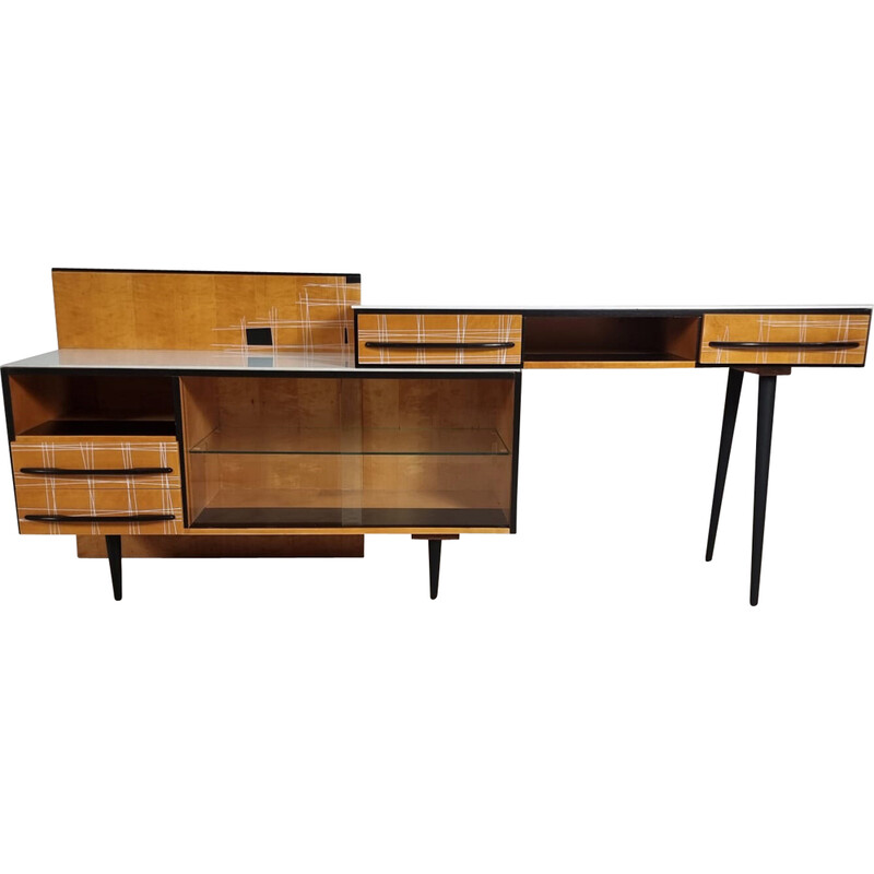 Pair of vintage desks by Mojmir Pozar for Up Závody, 1960