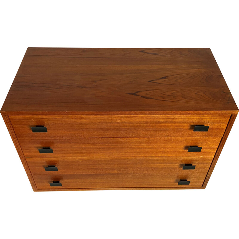 Vintage teak chest of drawers, 1960