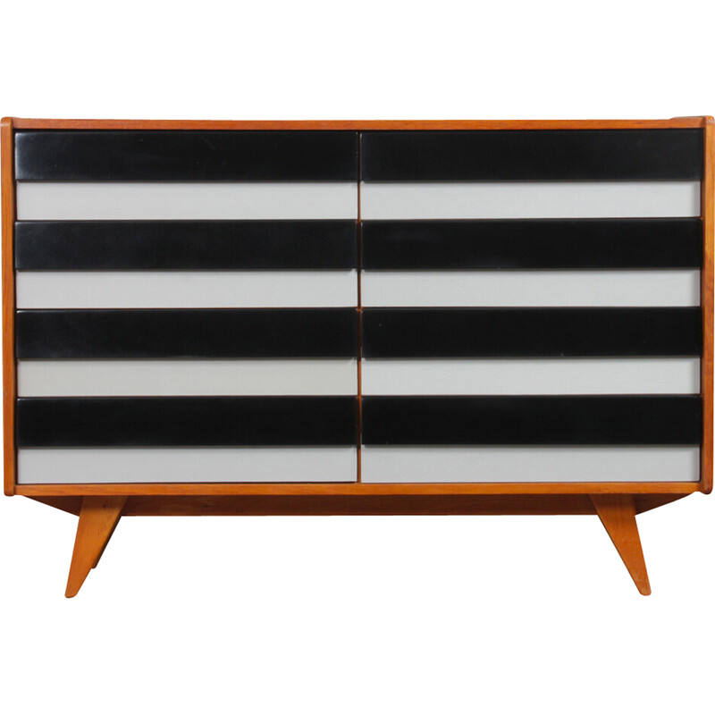 Vintage chest of drawers model U-453 by Jiri Jiroutek for Interier Praha, Czechoslovakia 1960