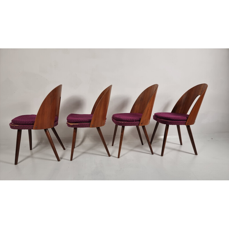 Set of 4 vintage chairs by Antonin Suman, 1960