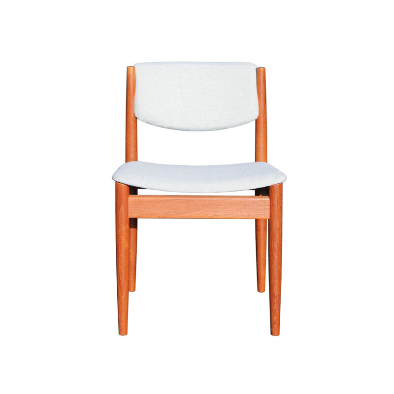 Set of 5 vintage teak model 197 dining chairs by Finn Juhl for France and Søn, 1960