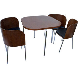 Set of 4 chairs P.E. Jorgensen - 1960s | 4-Fuß-Stühle