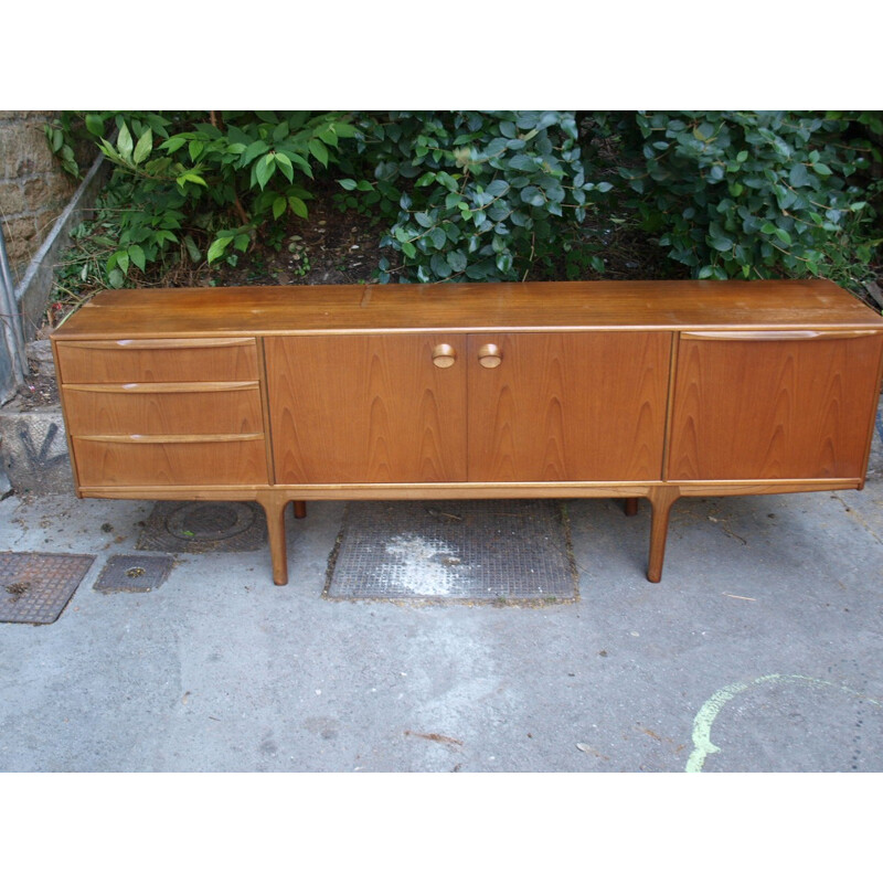 Mcintosch large blond teak sideboard - 1960s