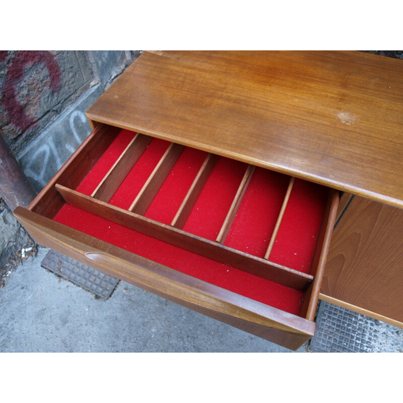 Mcintosch large blond teak sideboard - 1960s