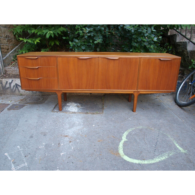 Teak Mcintosh sideboard with several storage compartments - 1960s