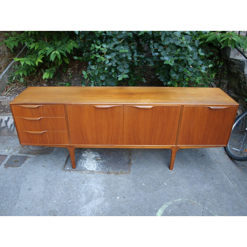 Teak Mcintosh sideboard with several storage compartments - 1960s