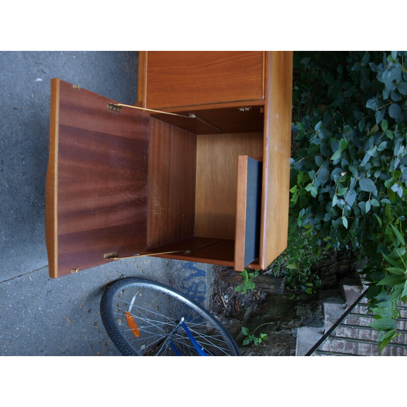 Teak Mcintosh sideboard with several storage compartments - 1960s