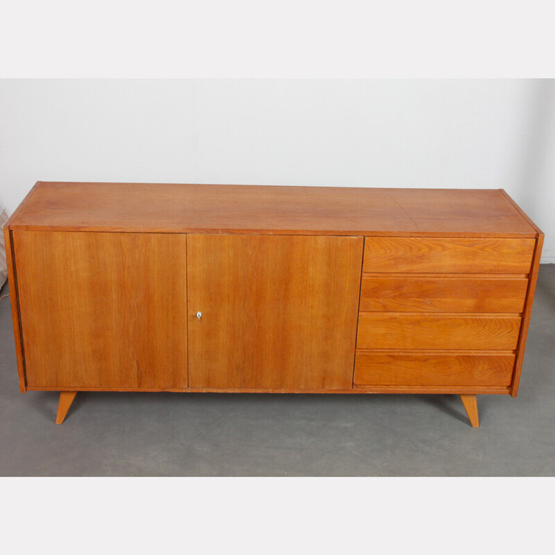 Enfilade vintage modèle U-460 par Jiroutek pour Interier Praha, Tchécoslovaquie 1960