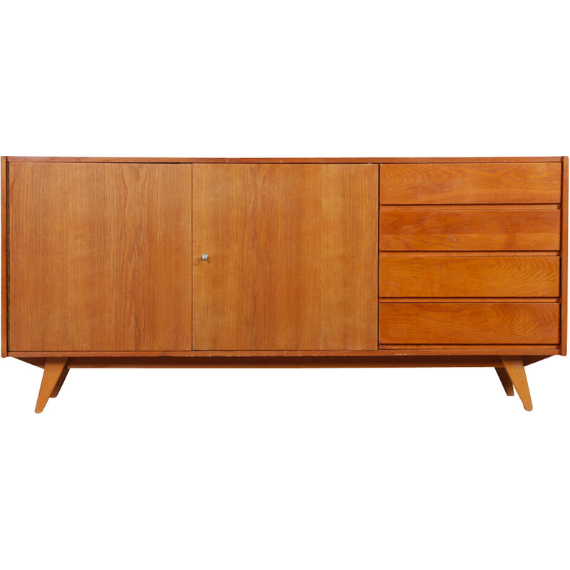 Vintage sideboard model U-460 by Jiroutek for Interier Praha, Czechoslovakia 1960