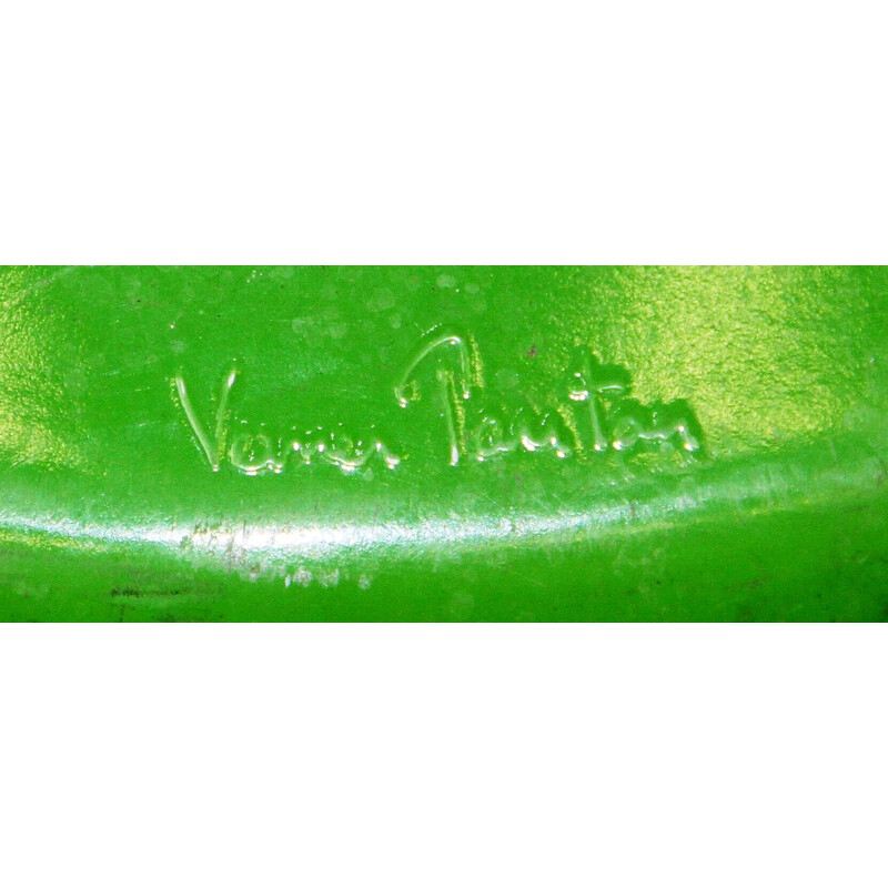 Conjunto de 3 cadeiras vintage em fibra de vidro de Verner Panton para Vitra