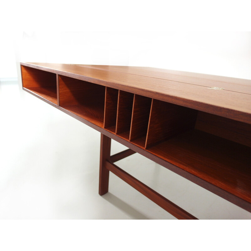 Flip top desk by Peter Løvig Nielsen produced by Quistgaard- 1960s