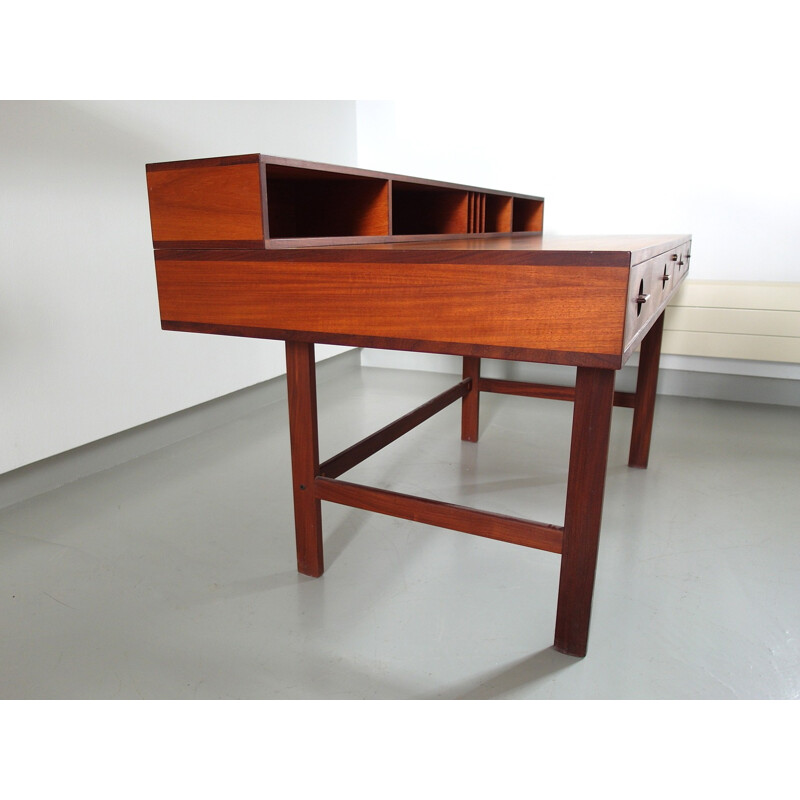 Flip top desk by Peter Løvig Nielsen produced by Quistgaard- 1960s