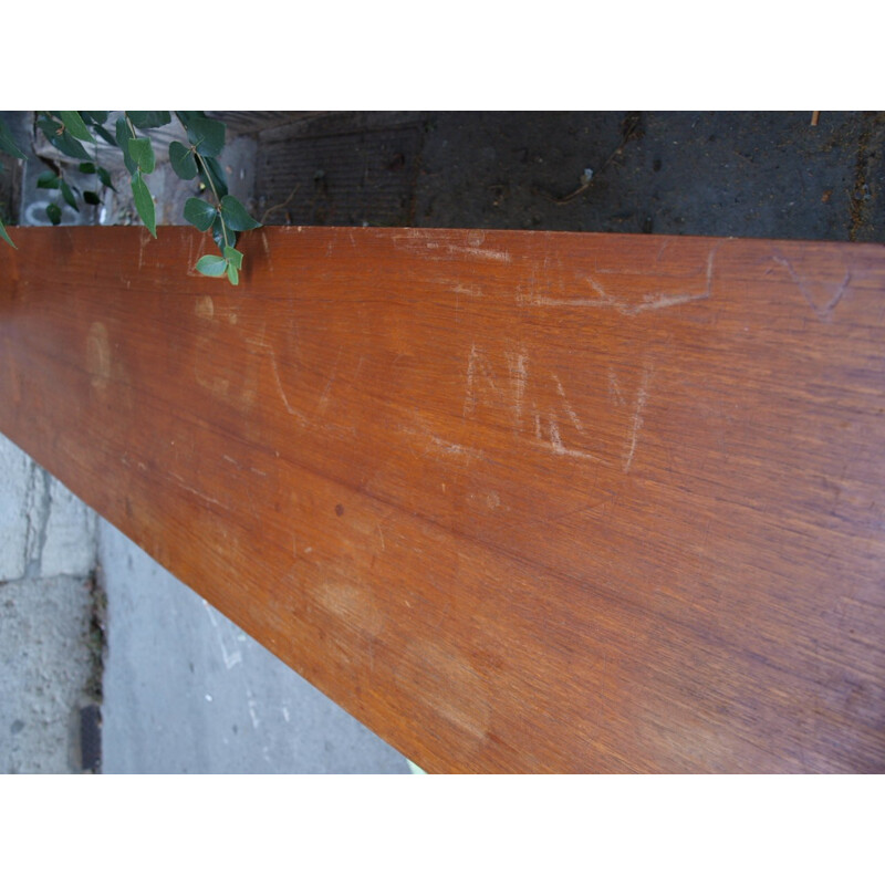 Mcintosh teak sideboard with black feet - 1960s