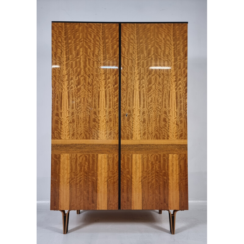 Vintage ash cabinet by Francisek Mezulanik for Novy Domov, 1970