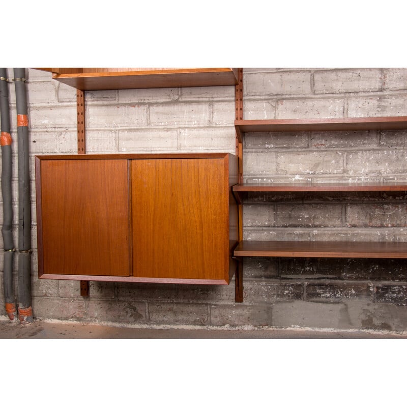 Vintage modular teak shelf by Poul Cadovius for Cado, Denmark 1960