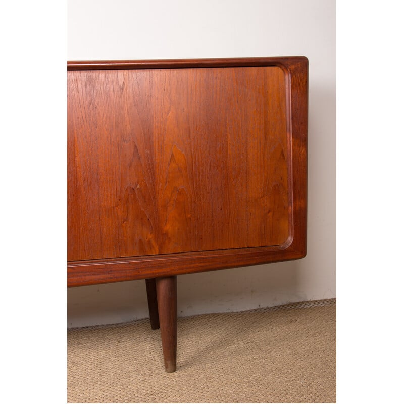 Vintage teak sideboard by Henry Walter Klein for Bramin, Denmark 1960