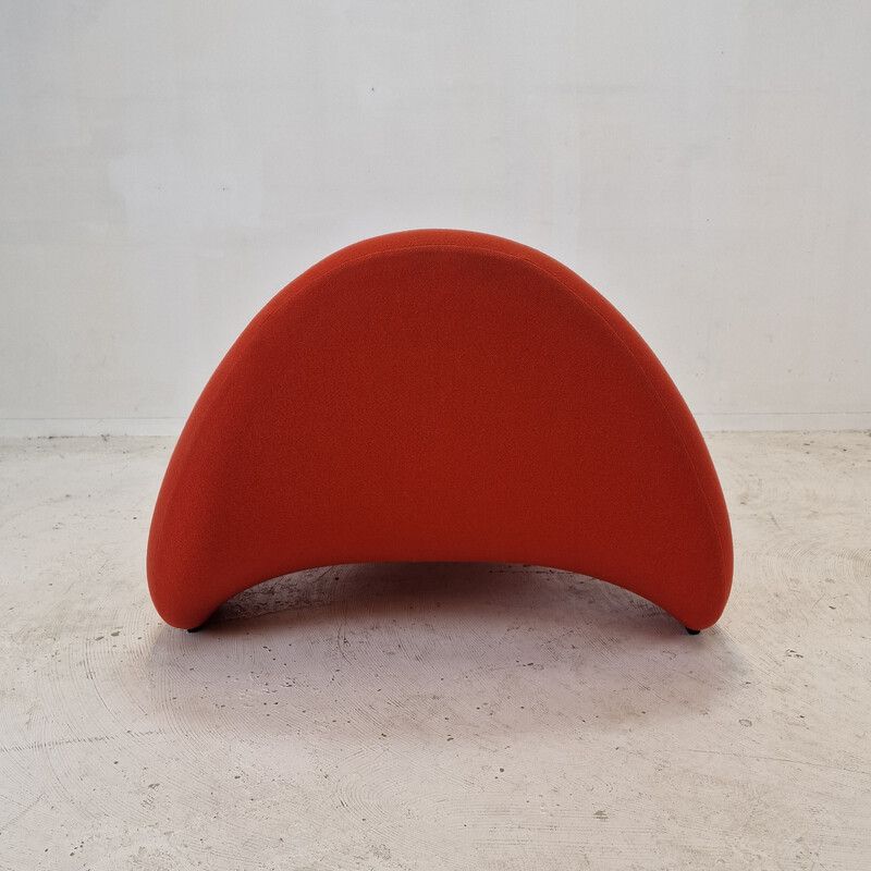 Vintage Tongue armchair in Tonus fabric by Pierre Paulin for Artifort, Netherlands 1960