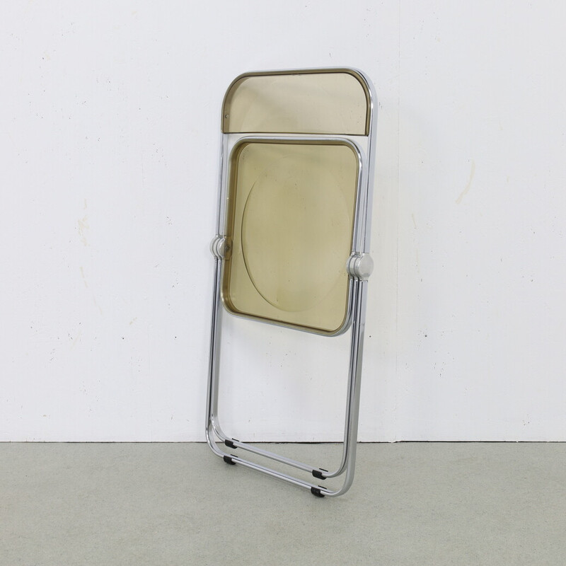 Chaise vintage "Plia Plia" par Giancarlo Piretti pour Castelli, 1970