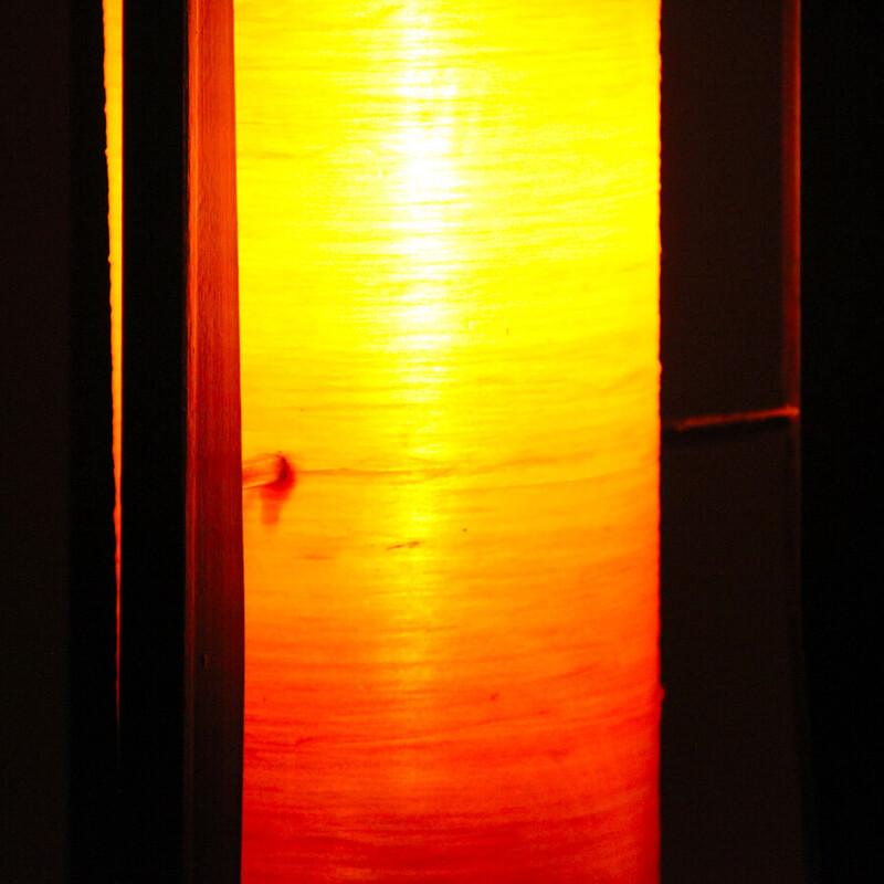 Lampadaire vintage en fibre de verre pour Novoplast, Tchécoslovaquie 1970